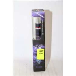 800 PUFF DISPOSABLE ELECTRONIC HOOKAH:GRAPE