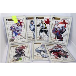 8 SIGNED CHL HOCKEY CARDS