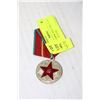 Image 1 : RUSSIAN COMMUNIST MILITARY MEDAL - RED STAR