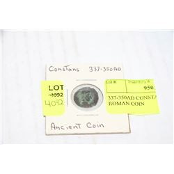 337-350AD CONSTAUS ANCIENT ROMAN COIN