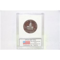 1976-S KENNEDY PROOF 65 CAMEO HALF   DOLLAR