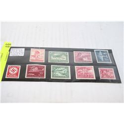 WW2 NAZI MILITARY AND COMBAT STAMPS
