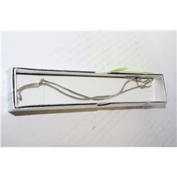 .925 STERLING SILVER NECKLACE - 23"