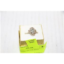 .925 STERLING SILVER RING