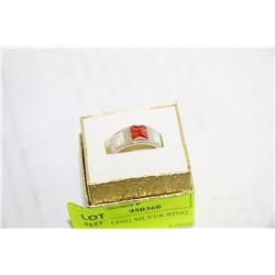 .925 STERLING SILVER RING
