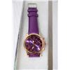 Image 1 : NEW GENEVA WATCH - PURPLE