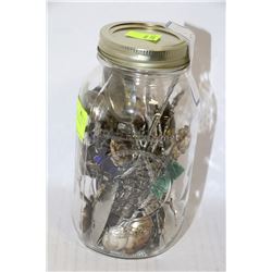 JAR OF OLD "GRANDMA" SPOONS