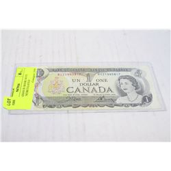 CANADIAN $1 BANK NOTE UNCIRCULATED