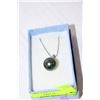 Image 1 : LADIES 14MM SEA SHELL PEARL PENDANT NECKLACE
