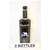 Image 1 : TWO 750ML BOTTLES OF POLAR ICE VODKA 40%ALC./VOL.
