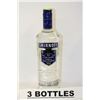 Image 1 : THREE 750ML BOTTLES OF SMIRNOFF VODKA 50%ALC./VOL.
