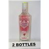 Image 1 : TWO 750ML BOTTLES OF SMIRNOFF SORBET LIGHT VODKA