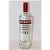 Image 1 : 1.14L BOTTLE OF SMIRNOFF NO.21 VODKA 40%ALC./VOL.