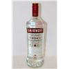 Image 1 : 1.14L BOTTLE OF SMIRNOFF NO.21 VODKA 40%ALC./VOL.