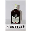Image 1 : 4 BOTTLES OF BALLANTINE'S FINEST BLENDED SCOTCH
