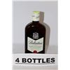 Image 1 : 4 BOTTLES OF BALLANTINE'S FINEST BLENDED SCOTCH
