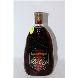 750ML BOTTLE OF CAPTAIN MORGAN DELUXE DARK RUM