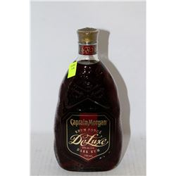 750ML BOTTLE OF CAPTAIN MORGAN DELUXE DARK RUM
