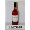 Image 1 : TWO 750ML BOTTLES OF JACOB'S CREEK SHIRAZ ROSE