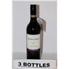 Image 1 : THREE 750ML BOTTLES OF JACOB'S CREEK SHIRAZ 2011