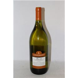 1.5L BOTTLE OF LINDEMAN'S BIN 65 CHARDONNAY 2013