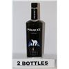 Image 1 : TWO 750ML BOTTLES OF POLAR ICE VODKA 40%ALC./VOL.