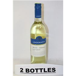 TWO 750ML BOTTLES OF LINDEMAN'S BIN:85 PINOT