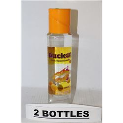TWO 750ML BOTTLES OF PUCKER CITRUS FLAVORED VODKA