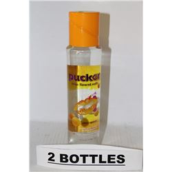 TWO 750ML BOTTLES OF PUCKER CITRUS FLAVORED VODKA