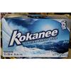 Image 1 : CASE OF 15 CANS OF KOKANEE BEER