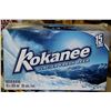 Image 1 : CASE OF 15 CANS OF KOKANEE BEER