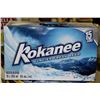 Image 1 : CASE OF 15 CANS OF KOKANEE BEER