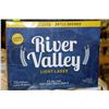 Image 1 : CASE OF 12 CANS OF RIVER VALLEY LIGHT LAGER