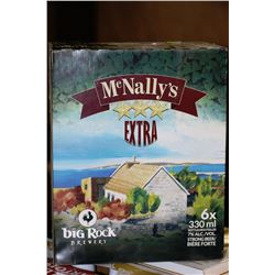 CASE OF 6 BOTTLES OF BIG ROCK BREWERY MCNALLYS