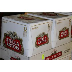 FLAT OF 24 BOTTLES OF STELLA ARTOIS IMPORTED