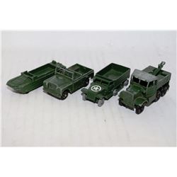 VINTAGE LESNEY ARMY VEHICLES