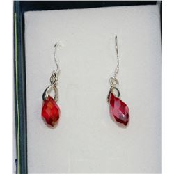 HAND CRAFTED SWAROVSKI DROP EARRINGS