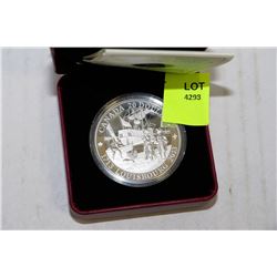 2013 1oz FINE SILVER, 300TH ANNIVERSARY OF