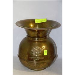 ANTIQUE BRASS SPIT CAN