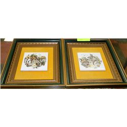 2-1960S GORE DECORATIVE WALL TILE PICTURES