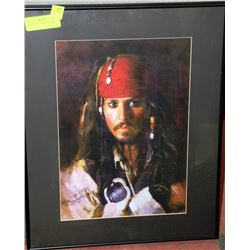 JOHNNY DEPP SIGNED PICTURE