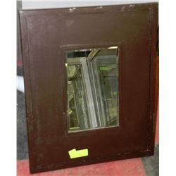 SMALL SQUARE VINTAGE MIRROR