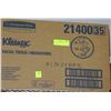 Image 1 : CASE OF KLEENEX FACIAL TISSUE