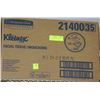 Image 1 : CASE OF KLEENEX FACIAL TISSUE