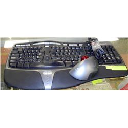 ERGONOMIC KEYBOARD & MOUSE