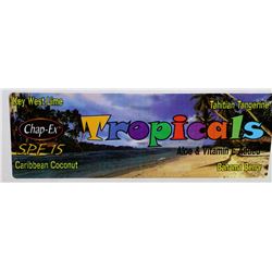BOX OF TROPICAL LIP MOISTURIZER - 48-2 PACKS