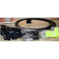 NEW GENUINE LEATHER MEN'S BELT - SIZE 45"