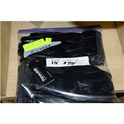 2 PACK OF MEN'S LEATHER GLOVES - SIZE XL