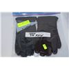 Image 1 : 2 PACK OF LADIES LEATHER GLOVES - SIZE XL