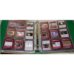 BINDER OF STAR WARS COLLECTIBLE PLAYING CARDS